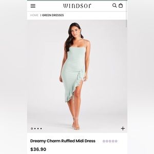 Windsor Brand: Womens Green Dress size Small